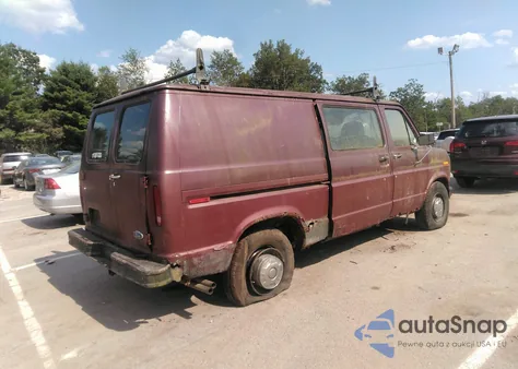 1987 Ford Econoline E350 Van из США, поврежденный, VIN 1FTJE34H0HHB20885